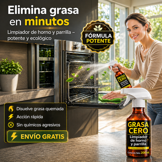 GRASA CERO | Elimina la grasa más difícil en minutos