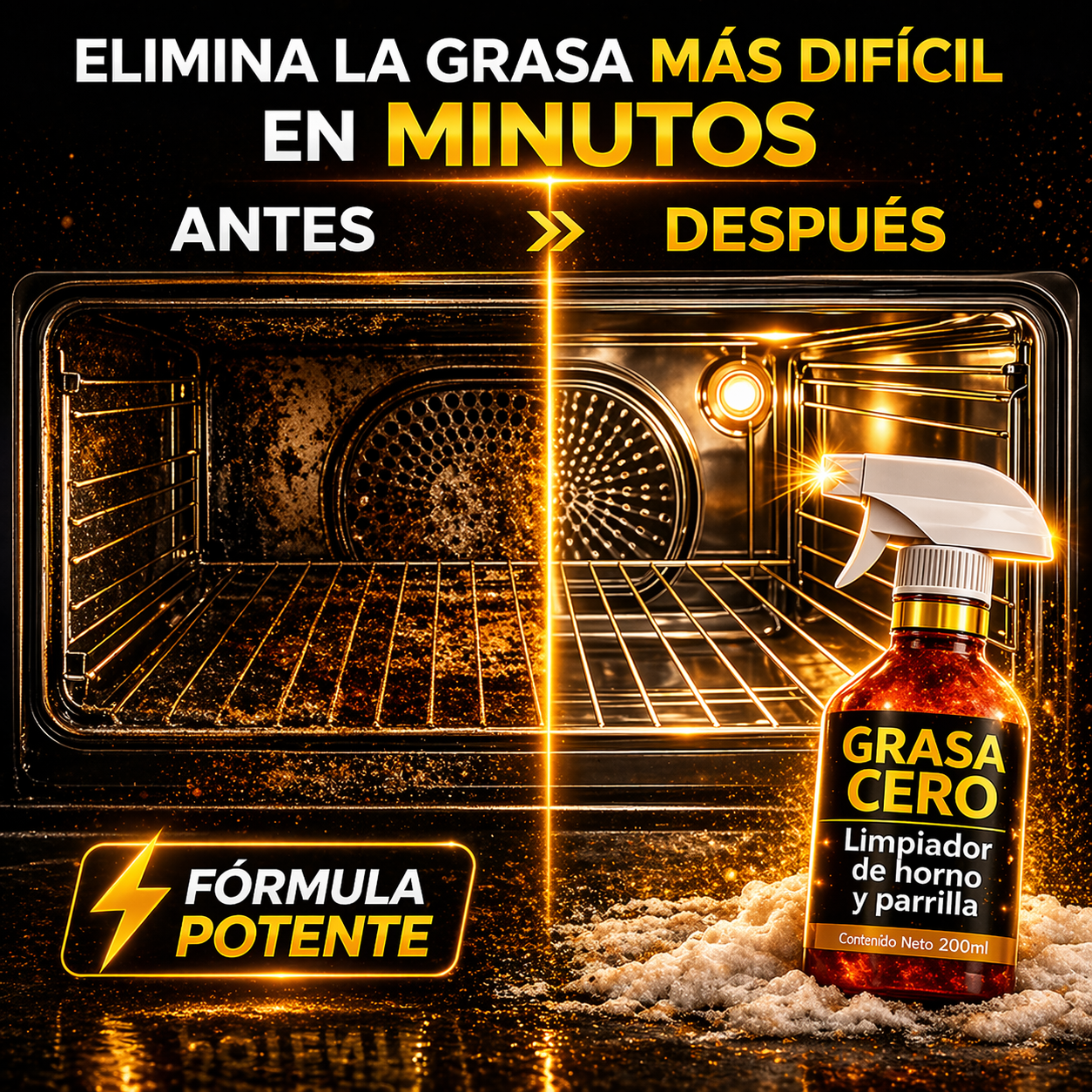 GRASA CERO | Elimina la grasa más difícil en minutos