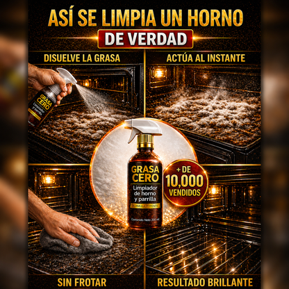 GRASA CERO | Elimina la grasa más difícil en minutos